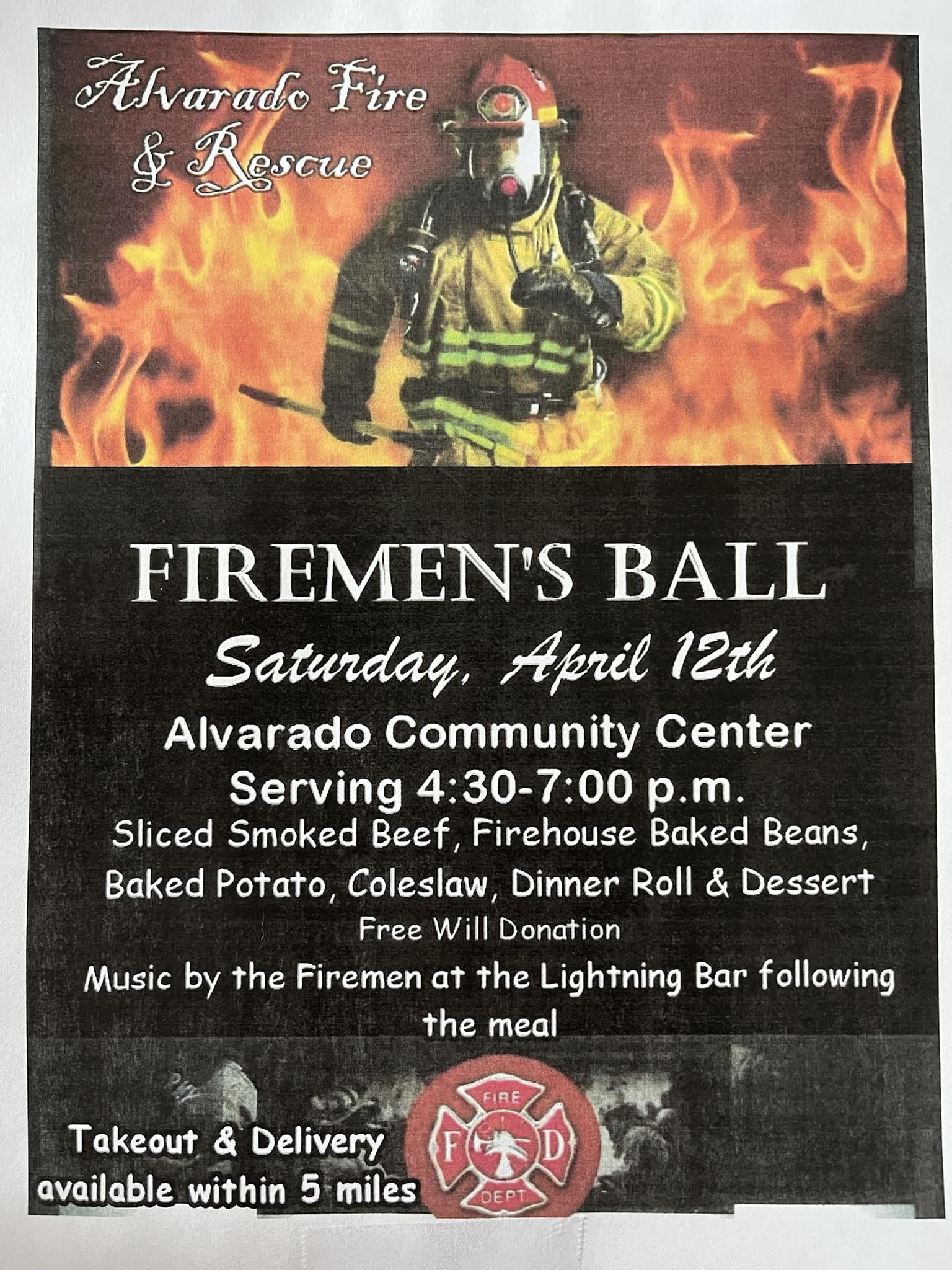 Alvarado Fireman's Ball