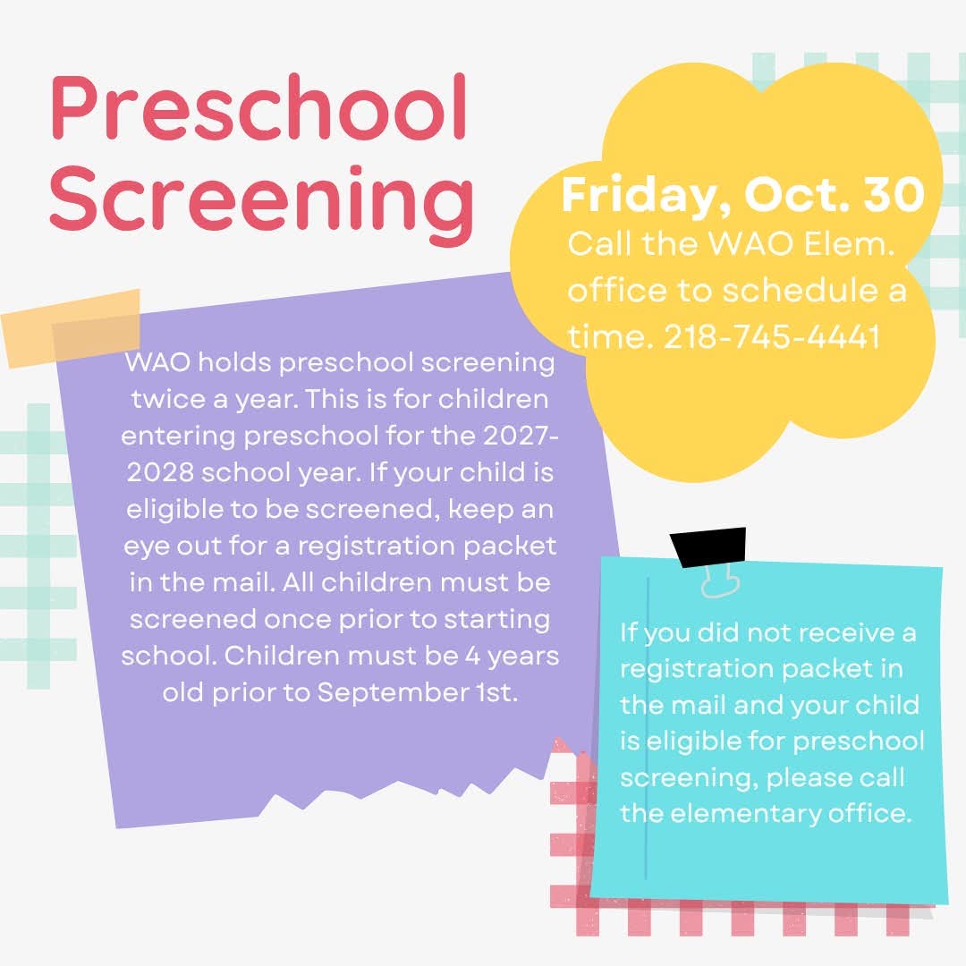 Preschool screening