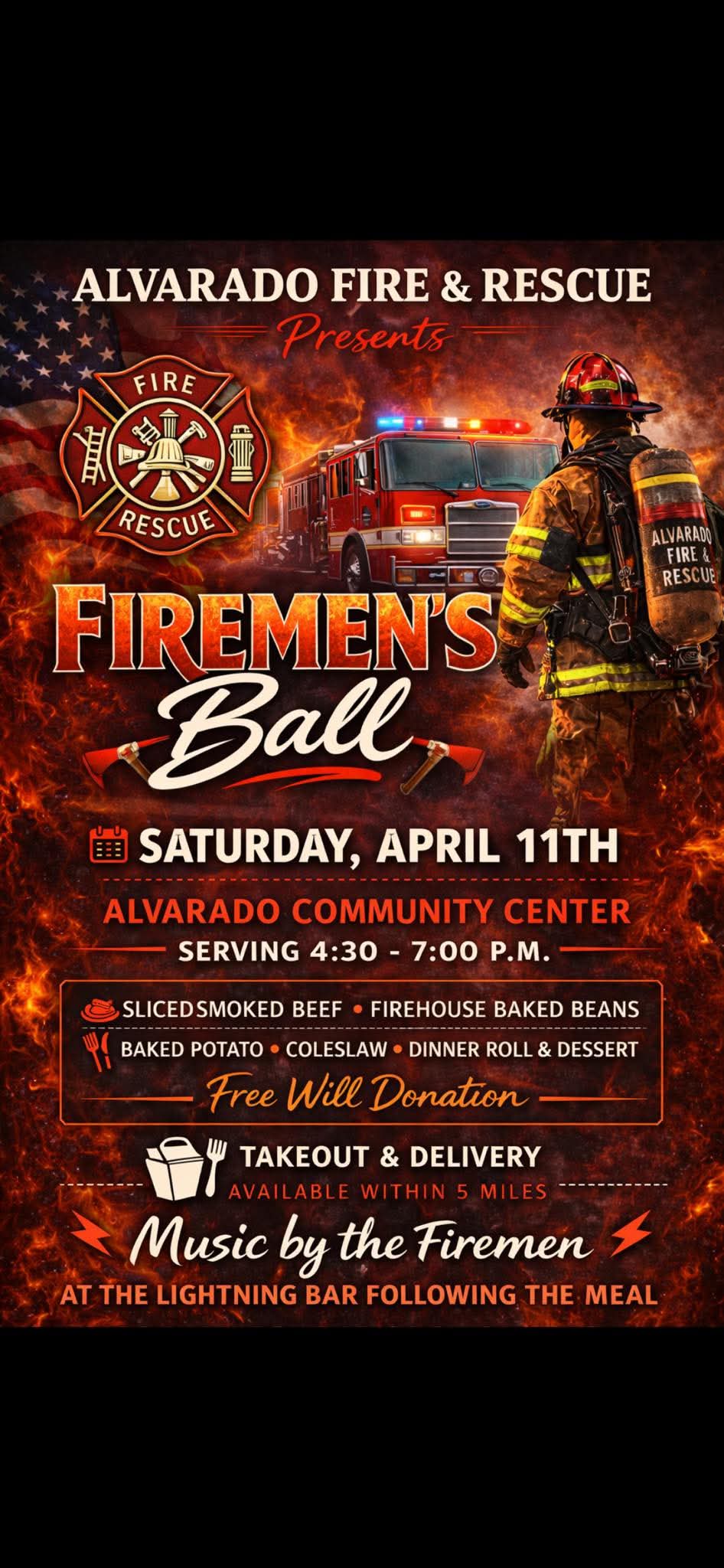 Alvarado  Firemen's Ball